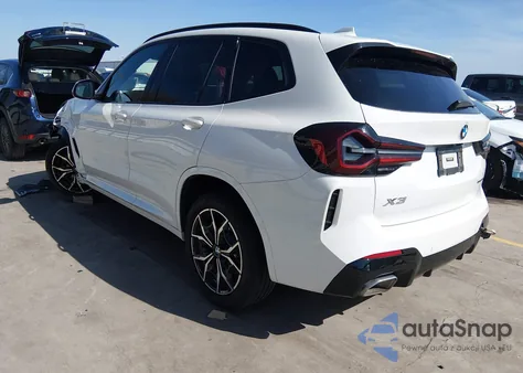2023 BMW X3 Sdrive30I z USA, uszkodzony, nr VIN 5UX43DP00P9N51099
